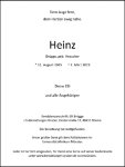 eine Anzeige