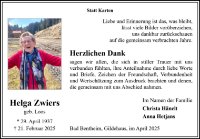 eine Anzeige